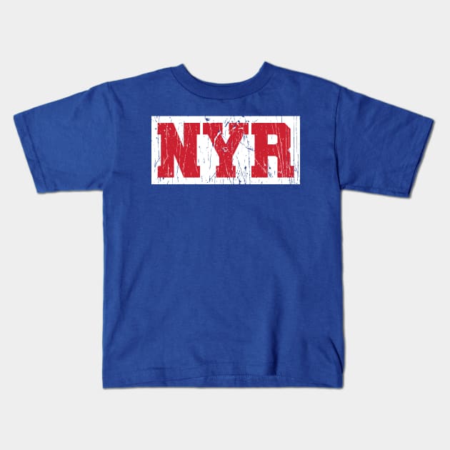 NYR / Rangers Kids T-Shirt by Nagorniak